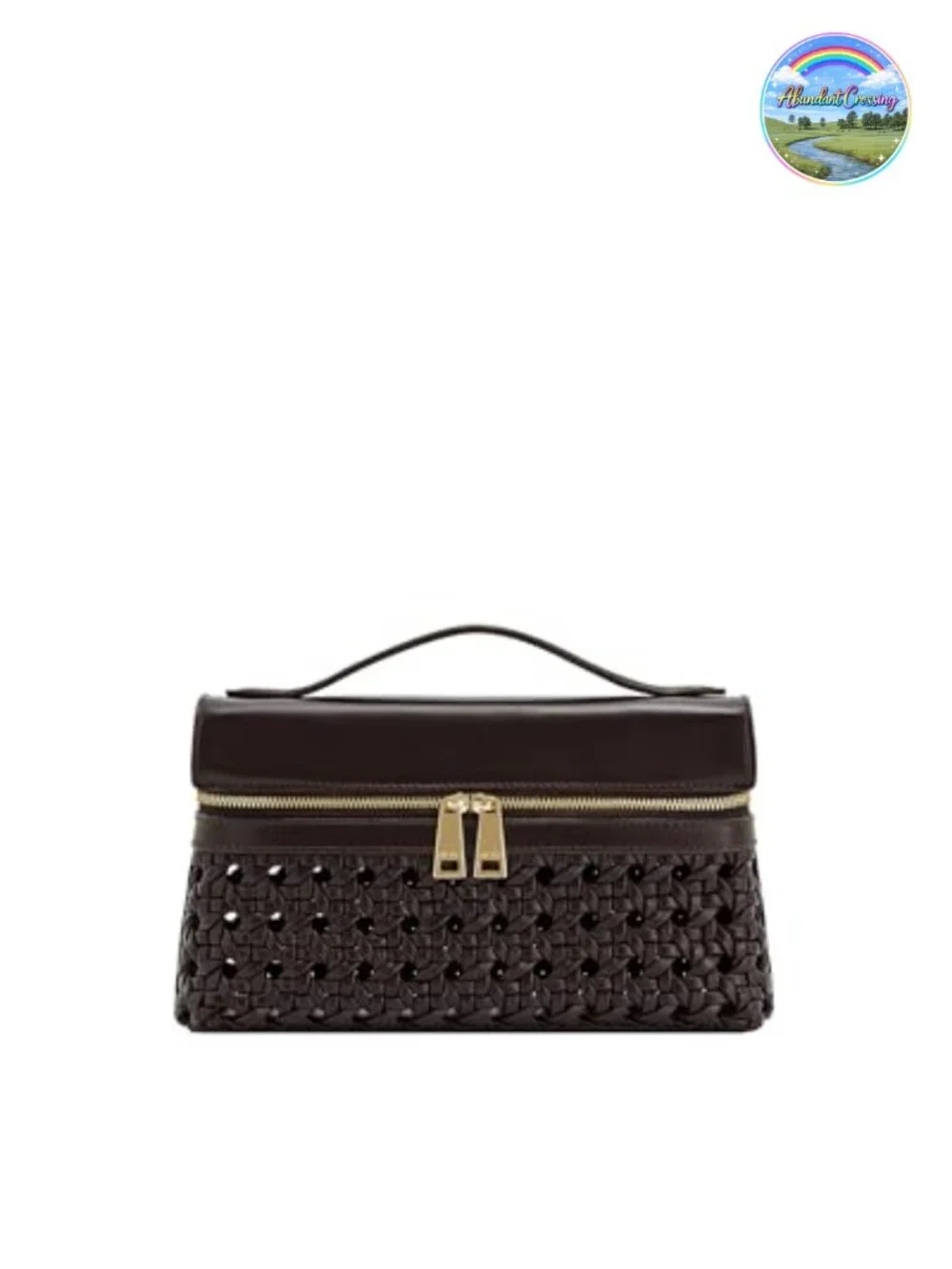 Vegan Leather Thea Top Handle Bag with Adjustable Crossbody Strap